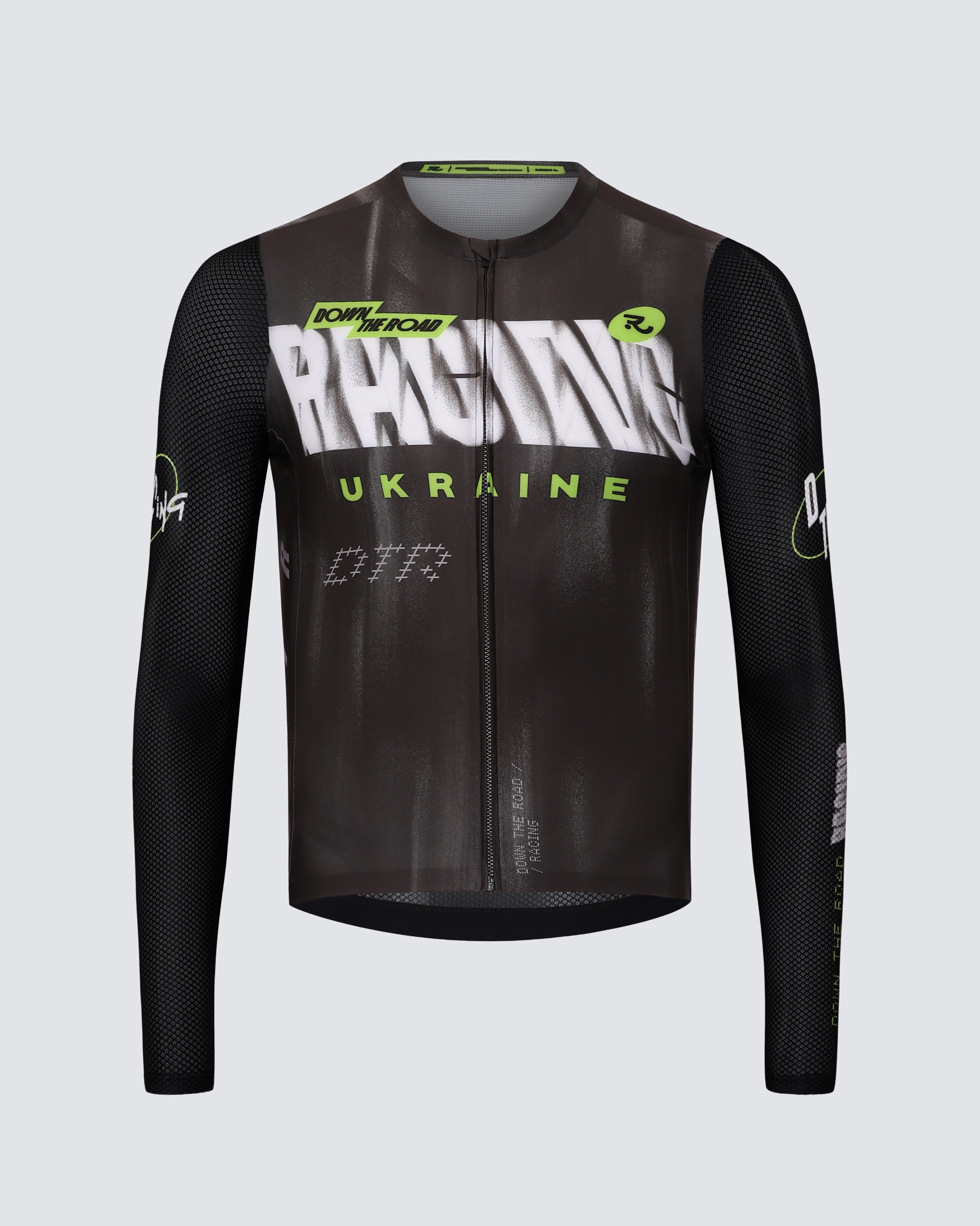 Джерсі з довгим рукавом DTR Racing Black чоловічий