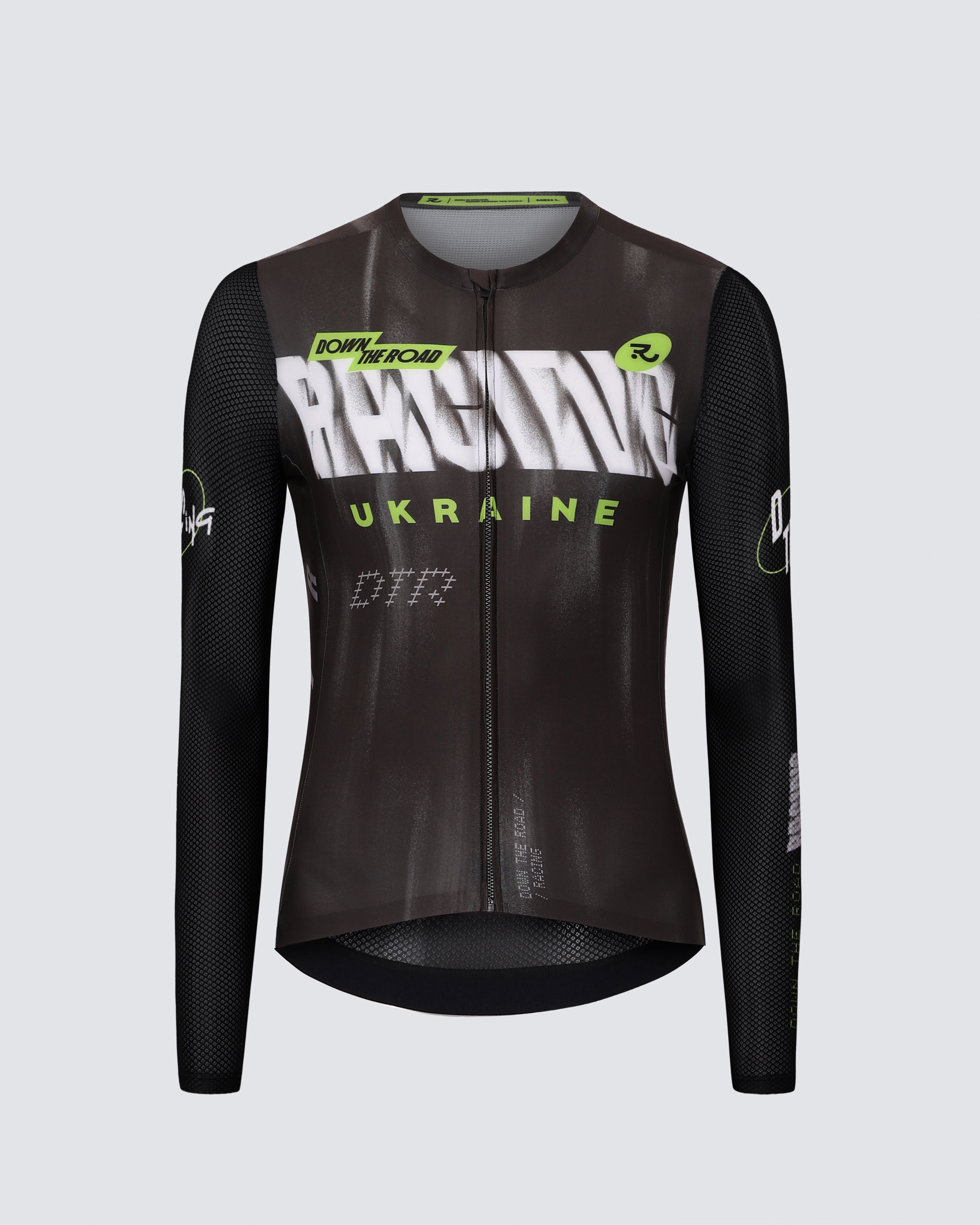 Джерсі з довгим рукавом DTR Racing Black жіночий