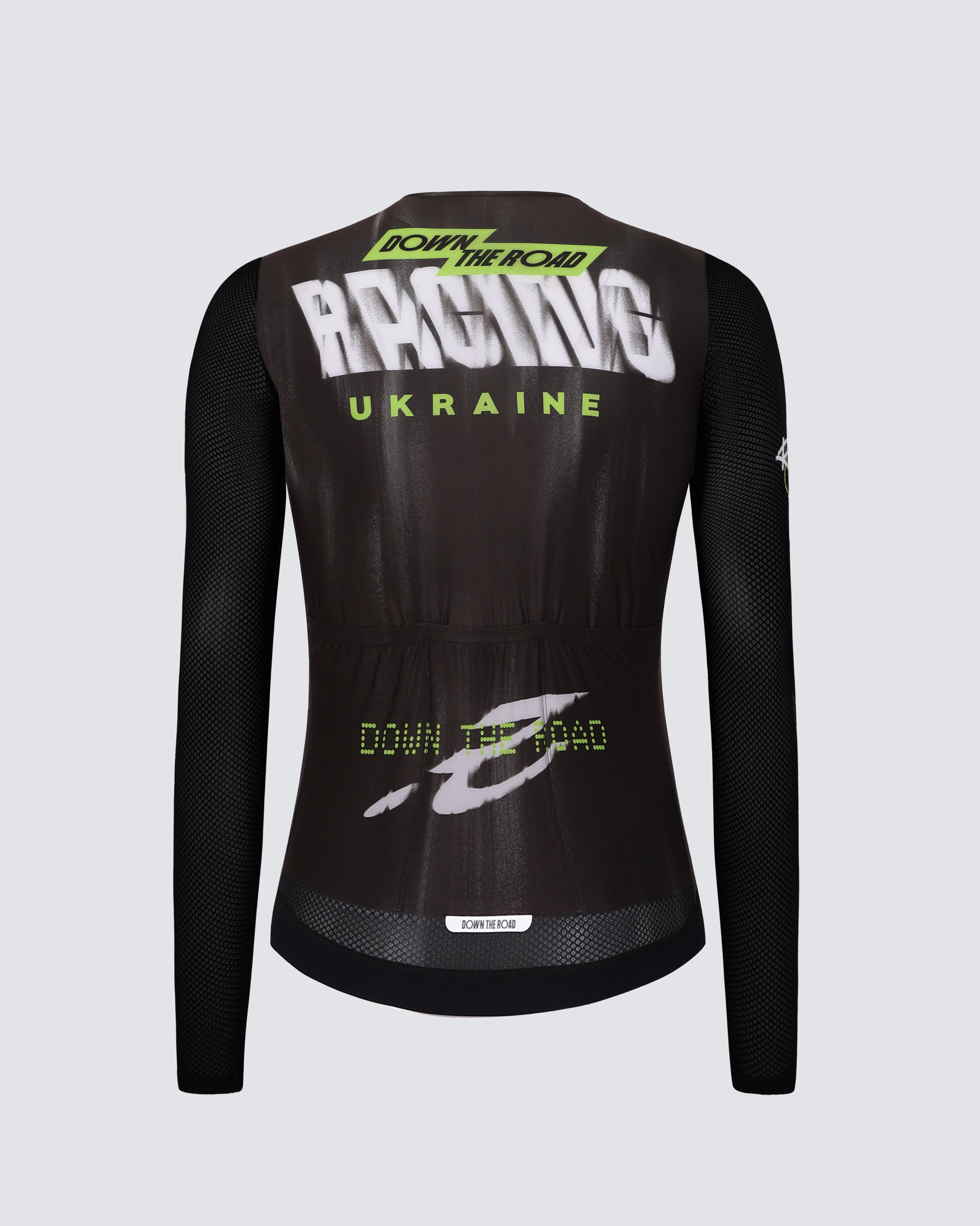 Джерсі з довгим рукавом DTR Racing Black жіночий