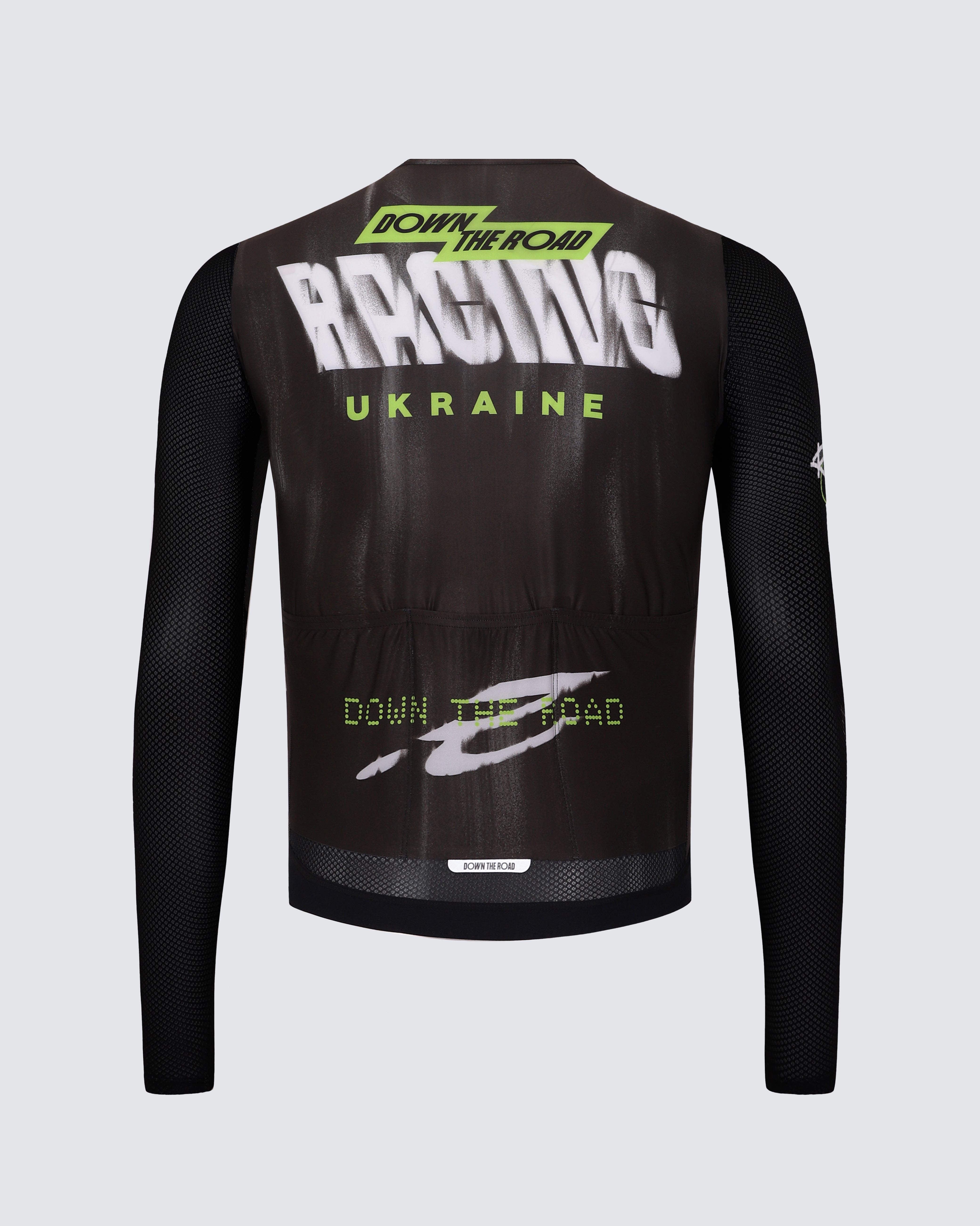 Джерсі з довгим рукавом DTR Racing Black чоловічий