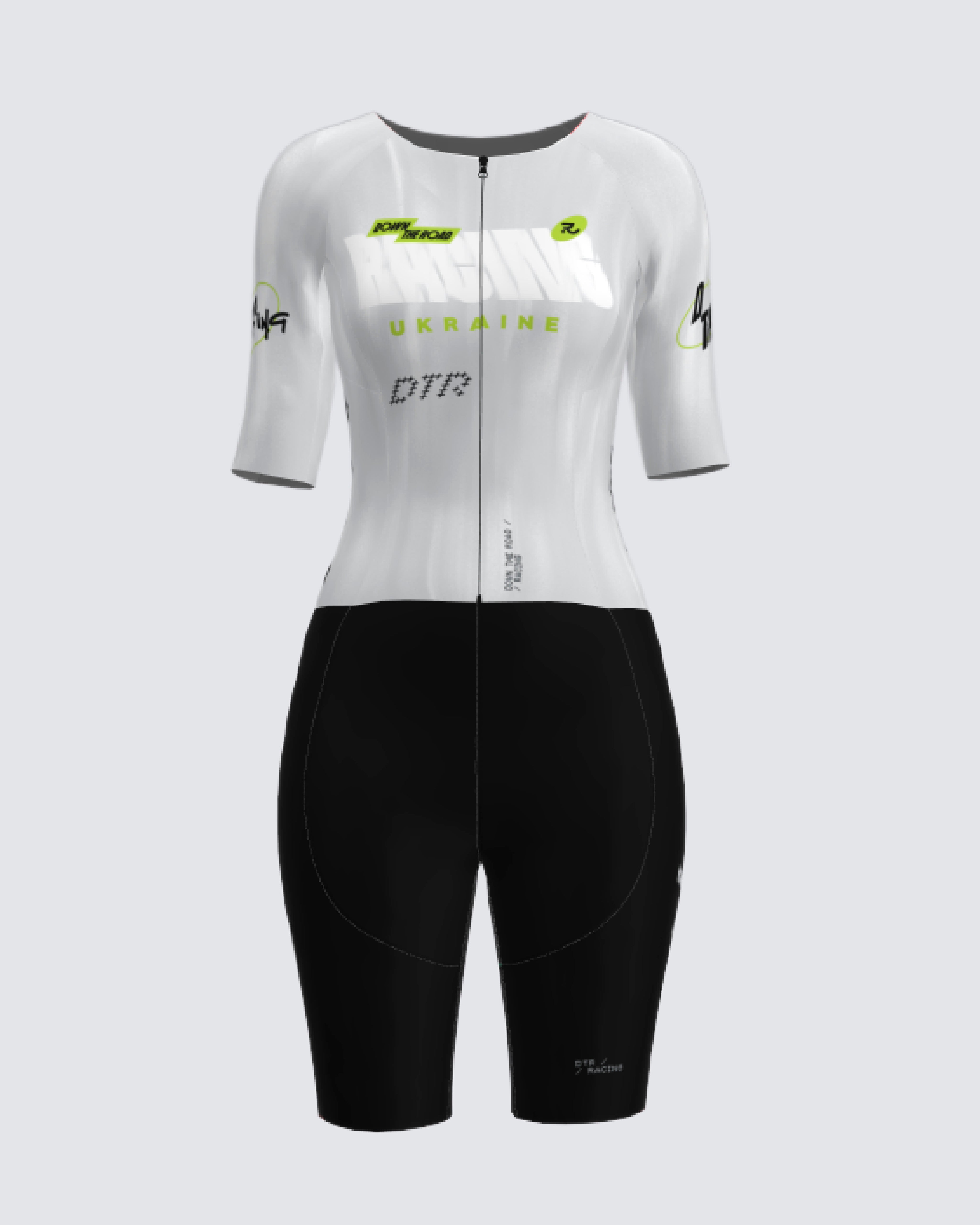 Стартовий костюм для триатлону DTR Racing - White чоловічий