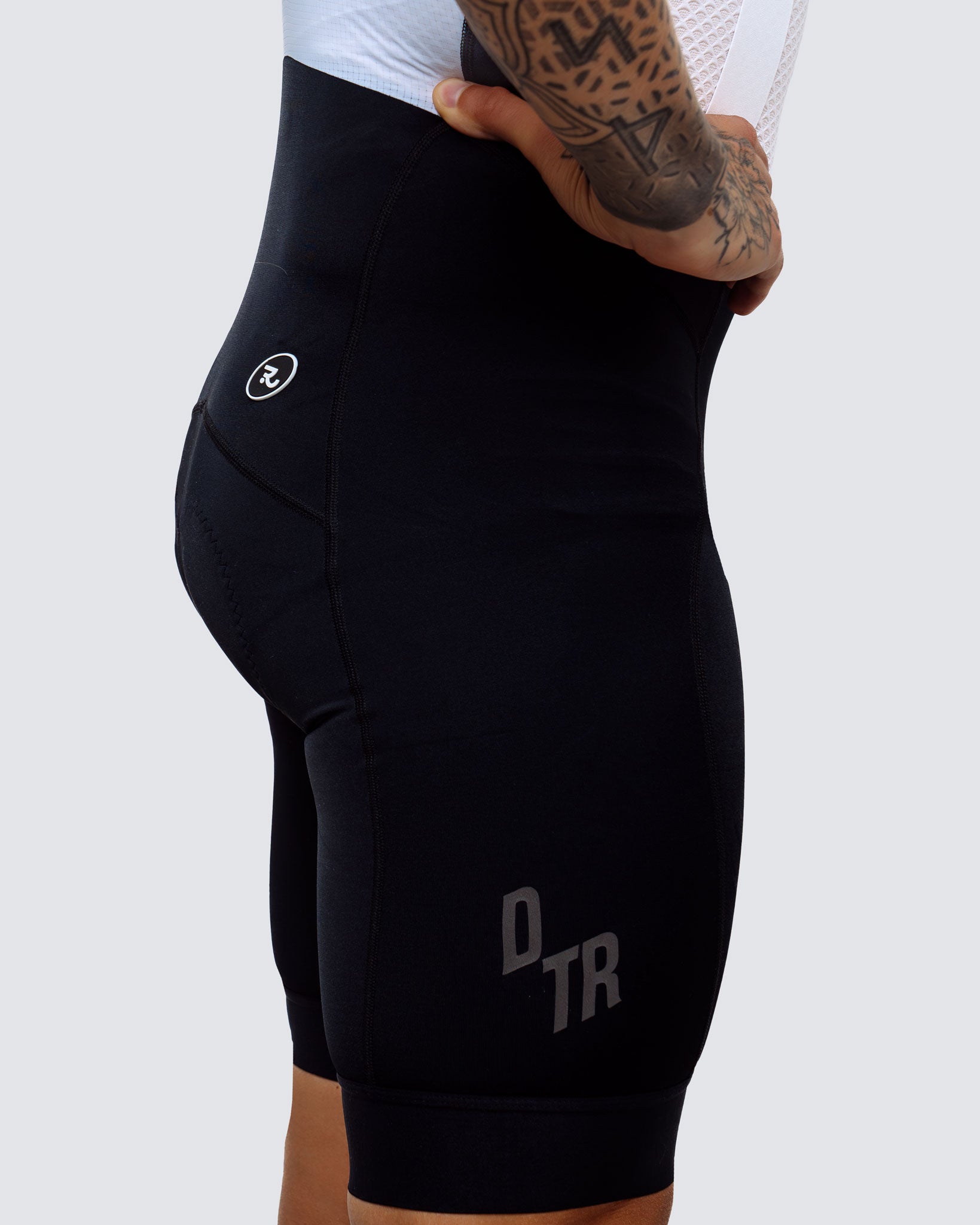 Бібс Elite з білими лямками чоловічі