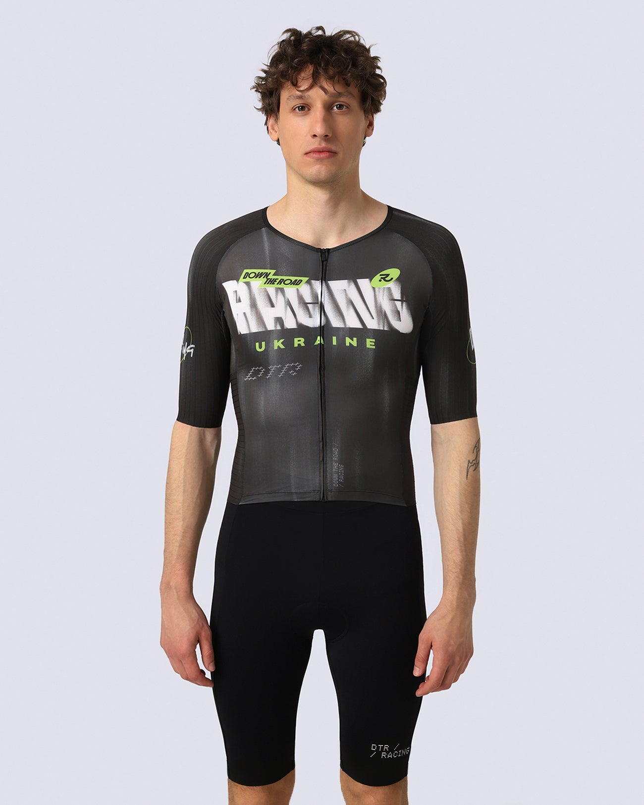 Стартовий костюм для триатлону DTR Racing - Black чоловічий