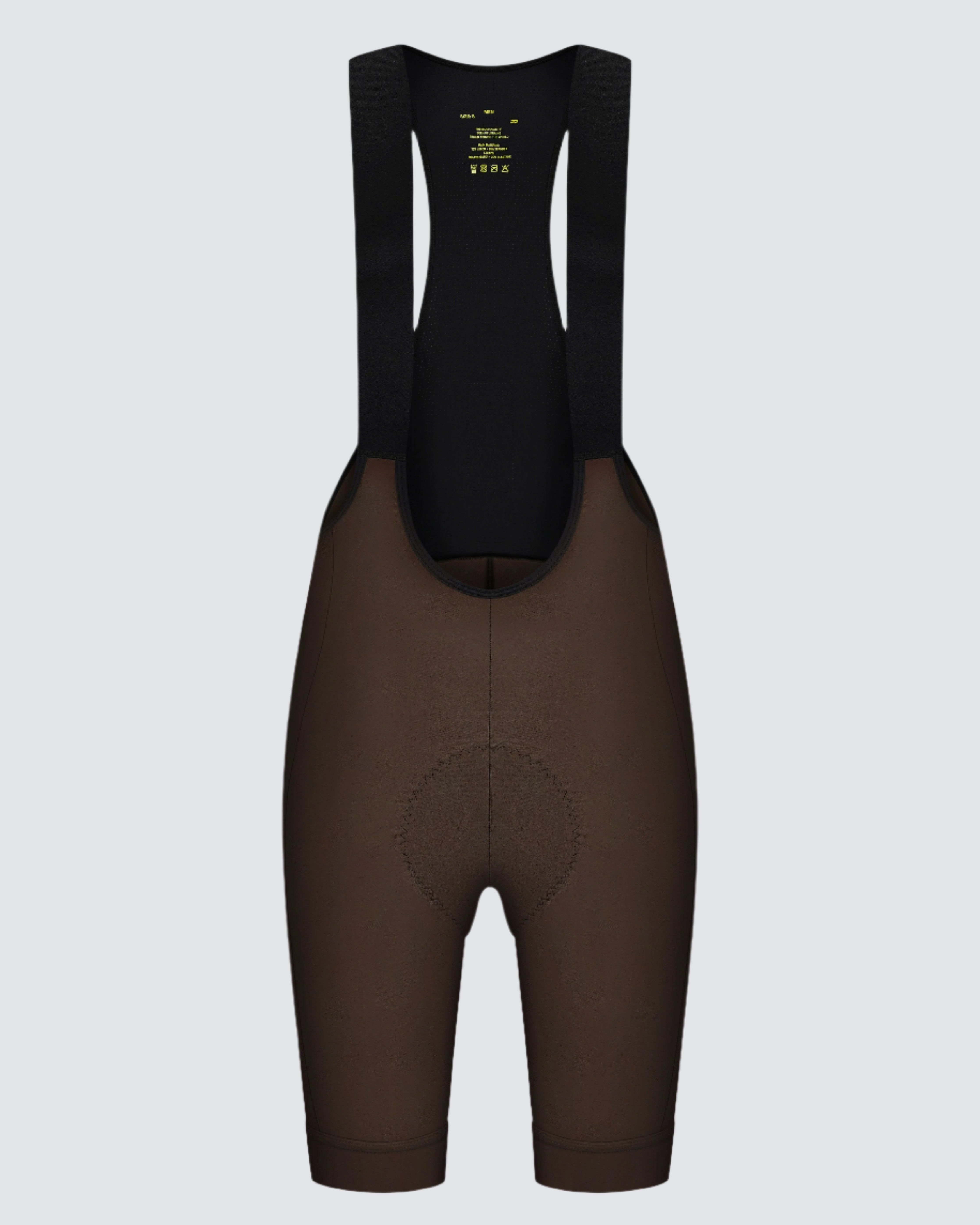 Жіночі велошорти Бібс Prime Espresso Brown, коричневі шорти для велоспорту, комфортні та стильні