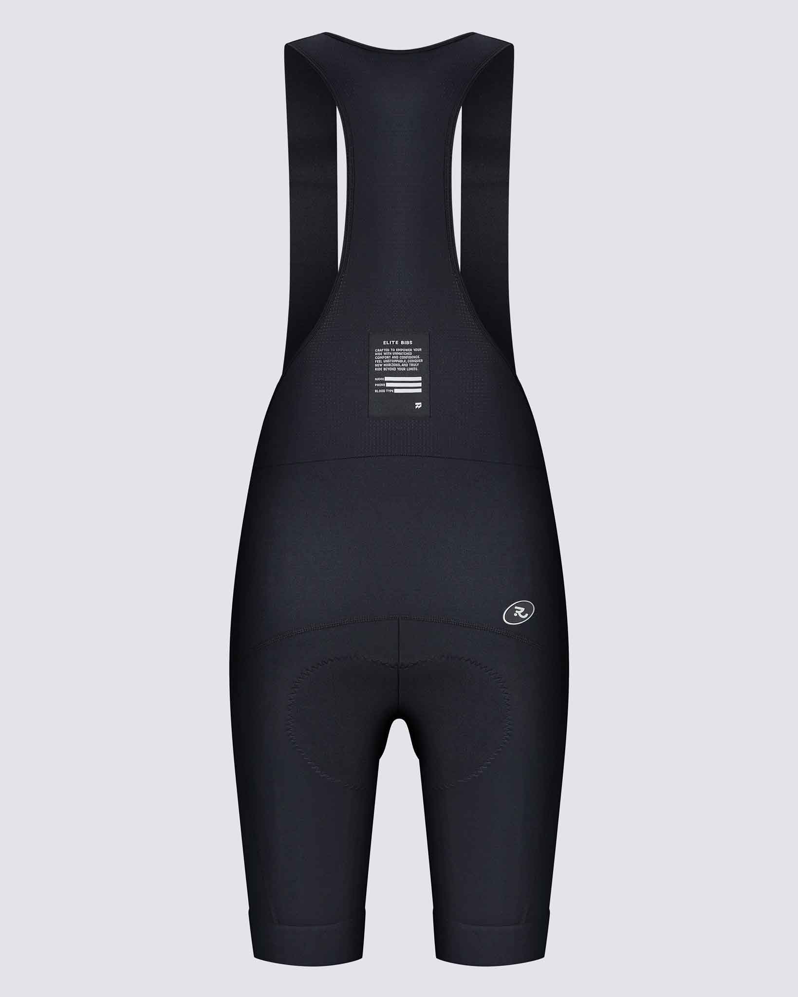 Купити велосипедні шорти Бібс Elite з чорними лямками в Україні