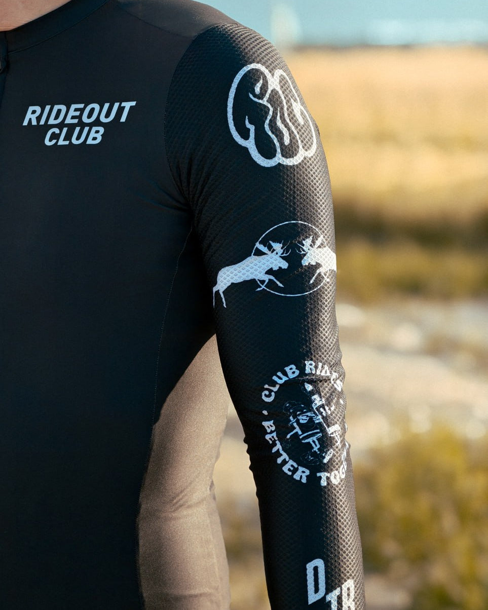 Джерсі з довгим рукавом Rideout x DTR чоловічий – передзамовлення