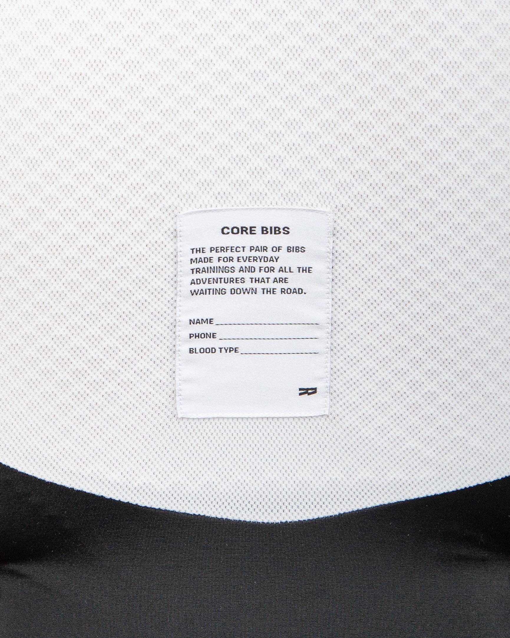 Бібс Core з білими лямками жіночі