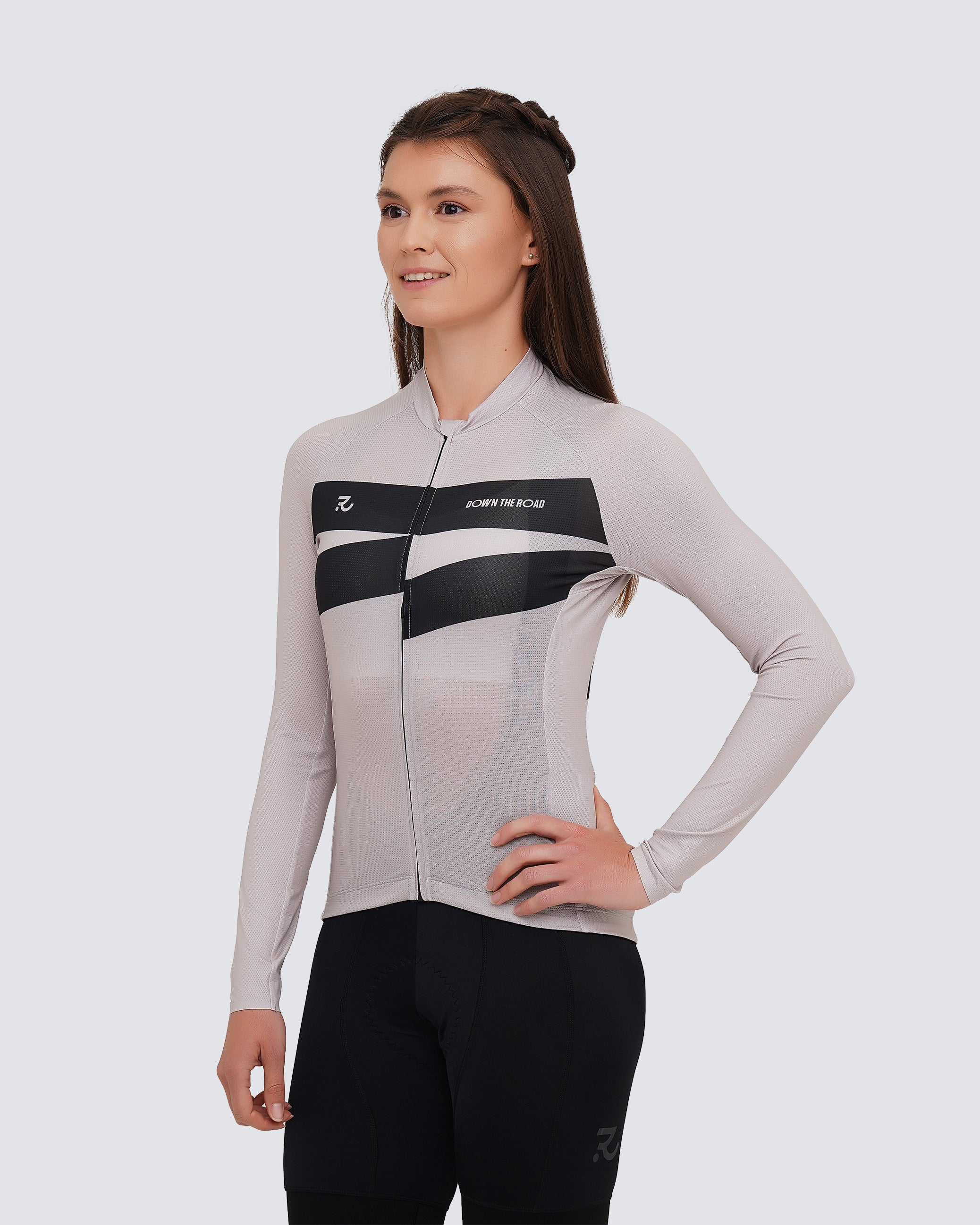 Велофутболка з довгим рукавом