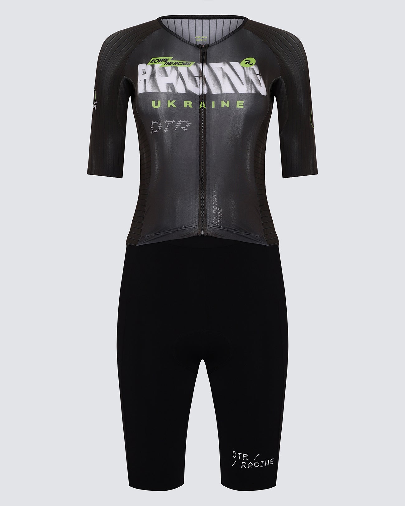 Стартовий костюм для триатлону DTR Racing - Black жіночий