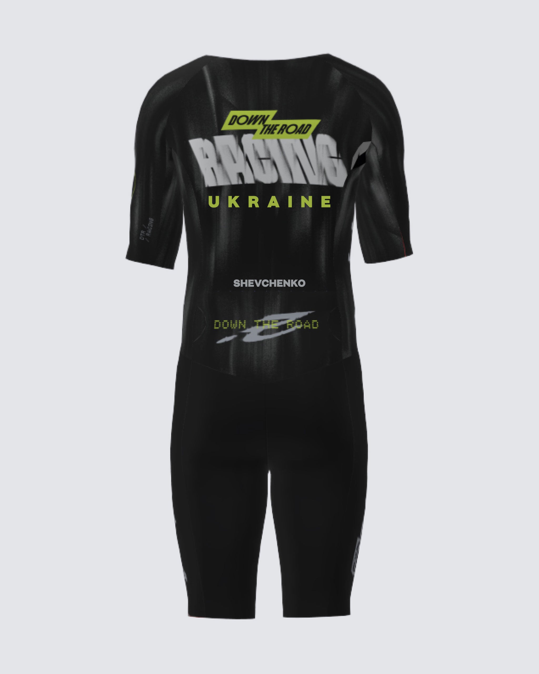 Стартовий костюм для триатлону DTR Racing - Black чоловічий