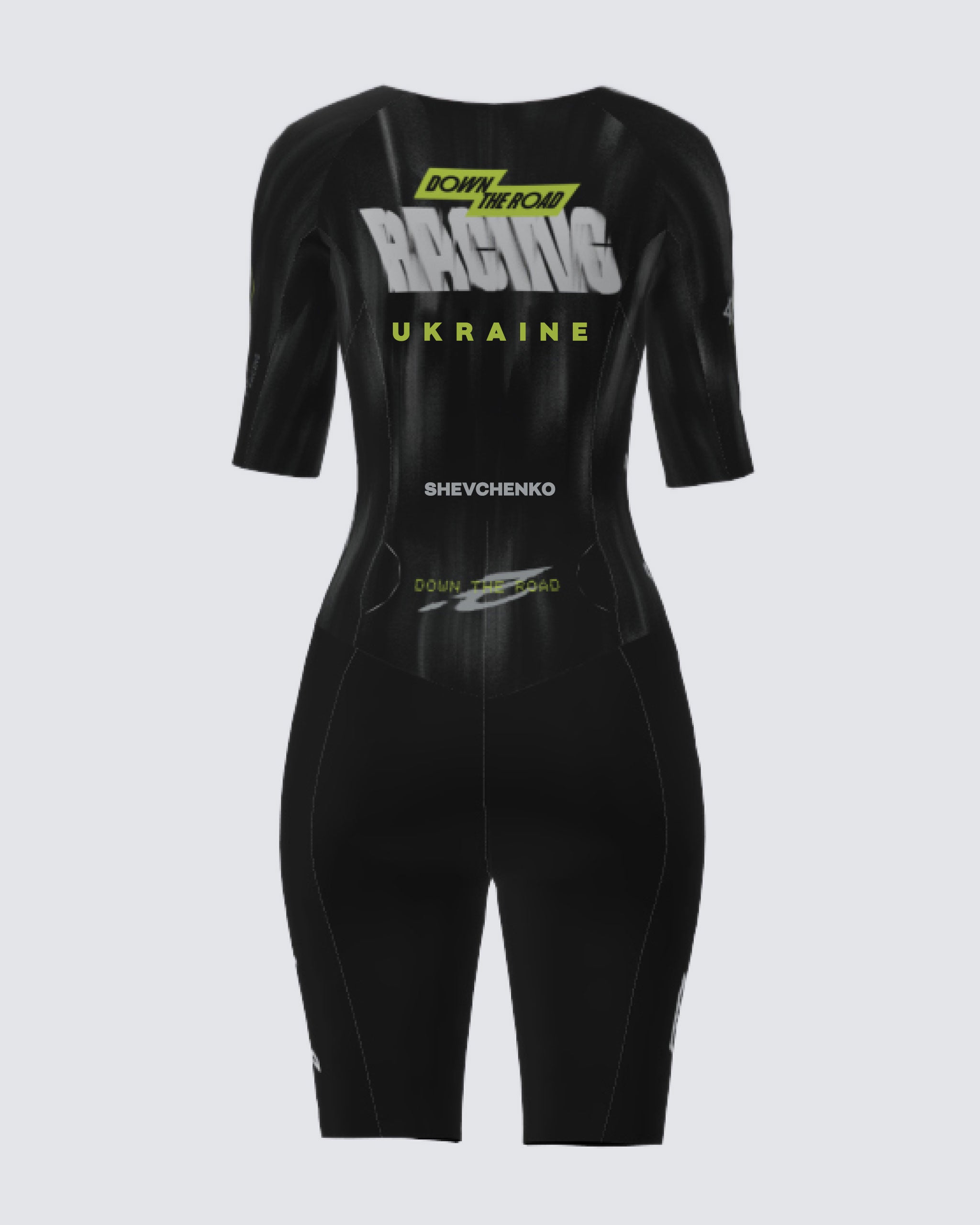 Стартовий костюм для триатлону DTR Racing - Black жіночий