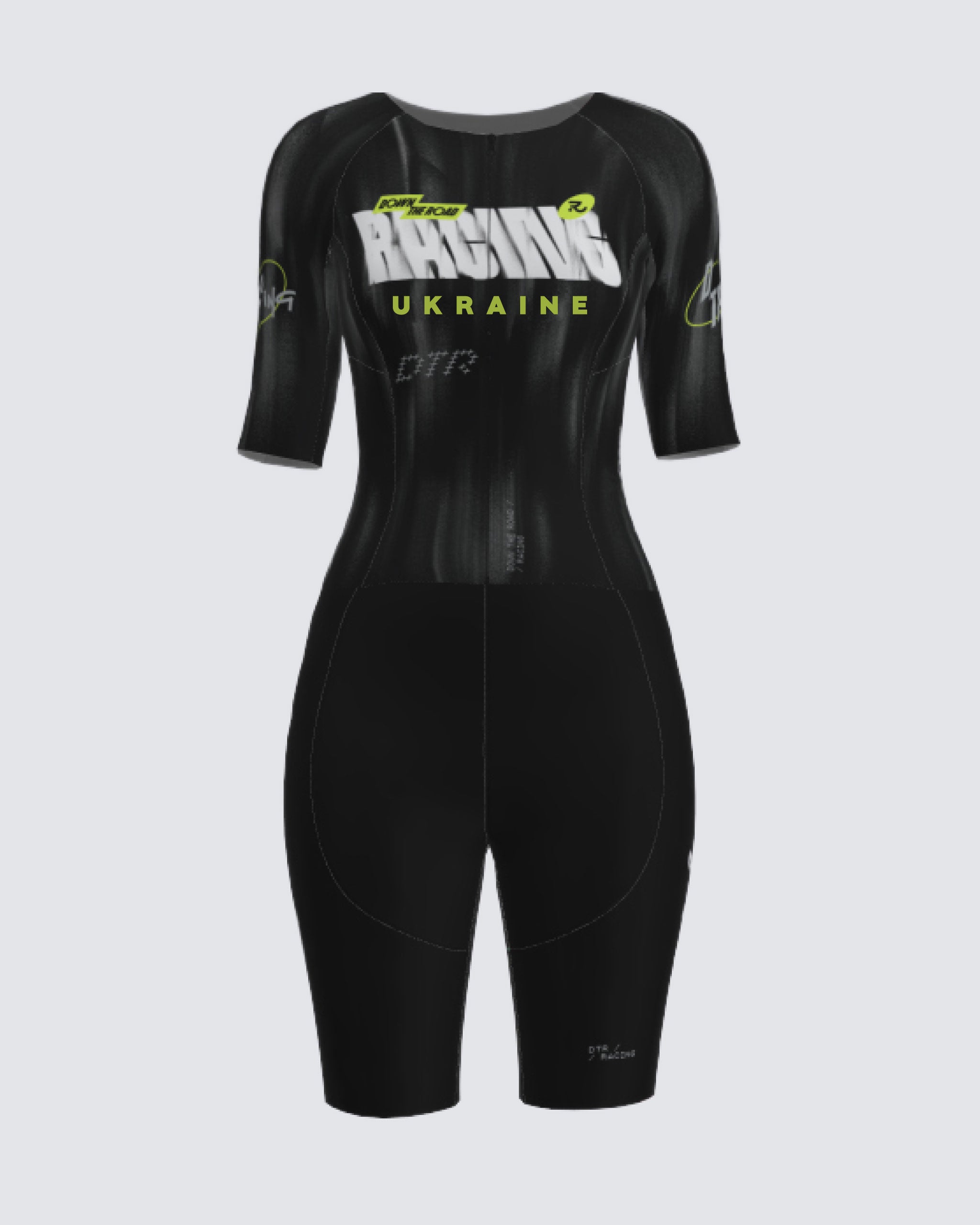 Стартовий костюм для триатлону DTR Racing - Black жіночий